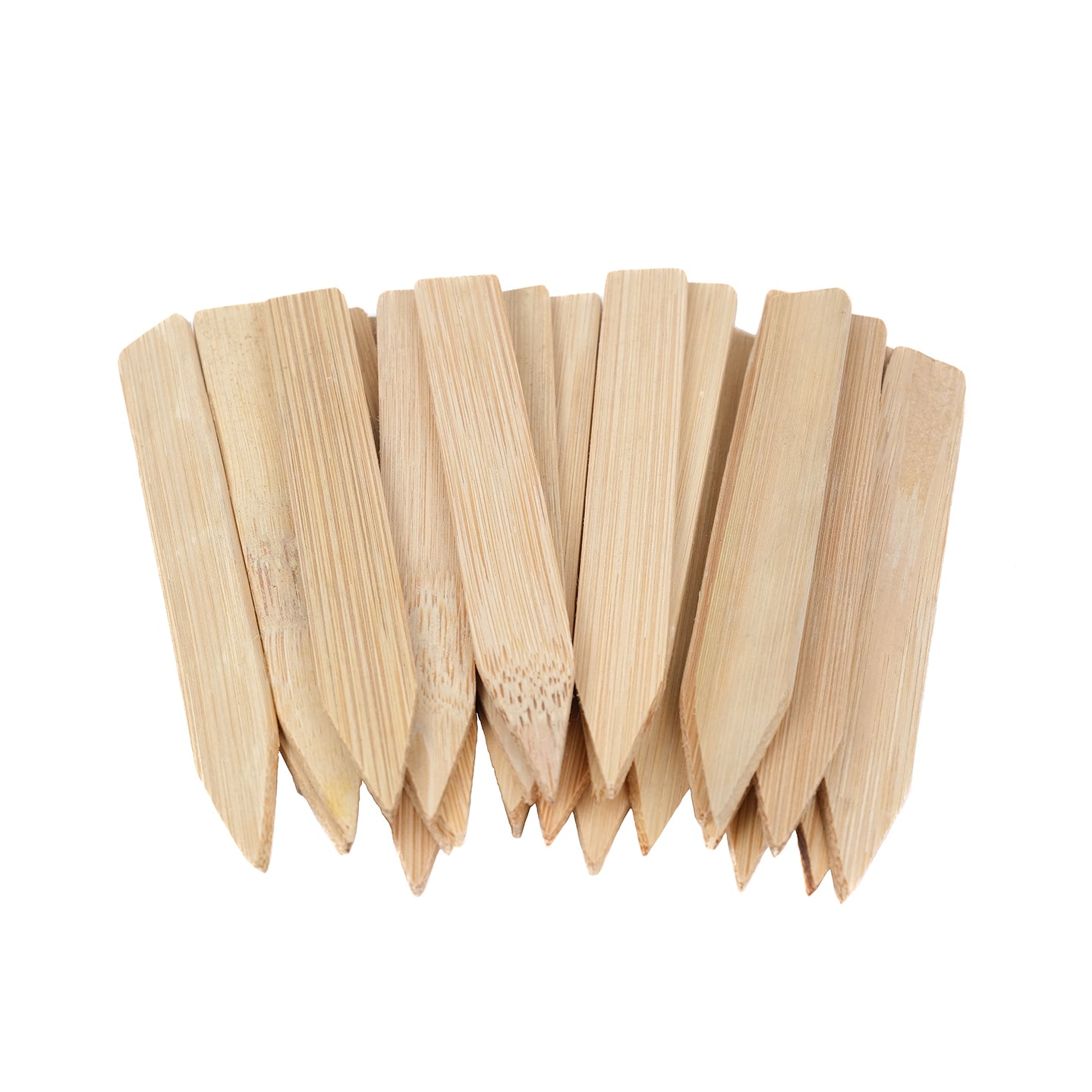 Twenty five bamboo plant labels.