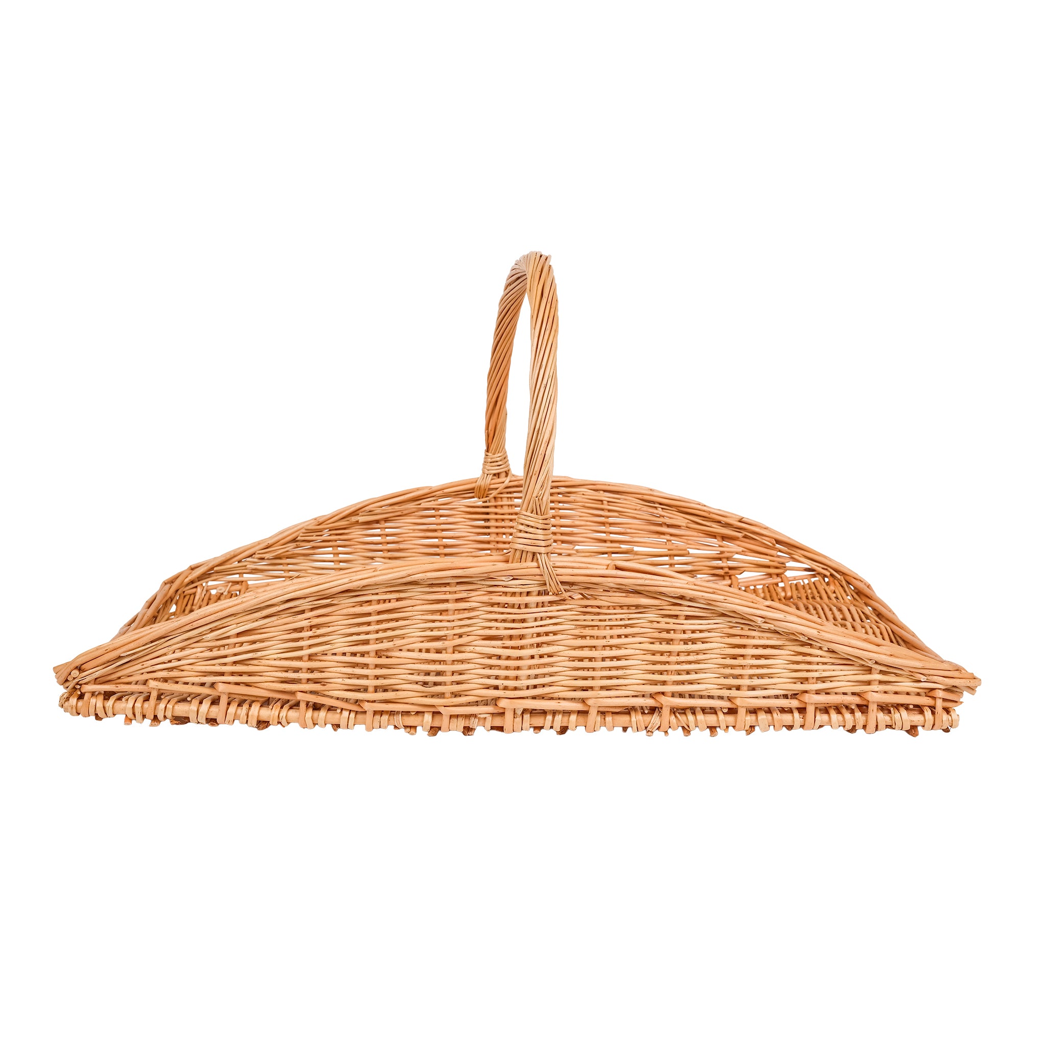 Side profile of the herb and flower trug.