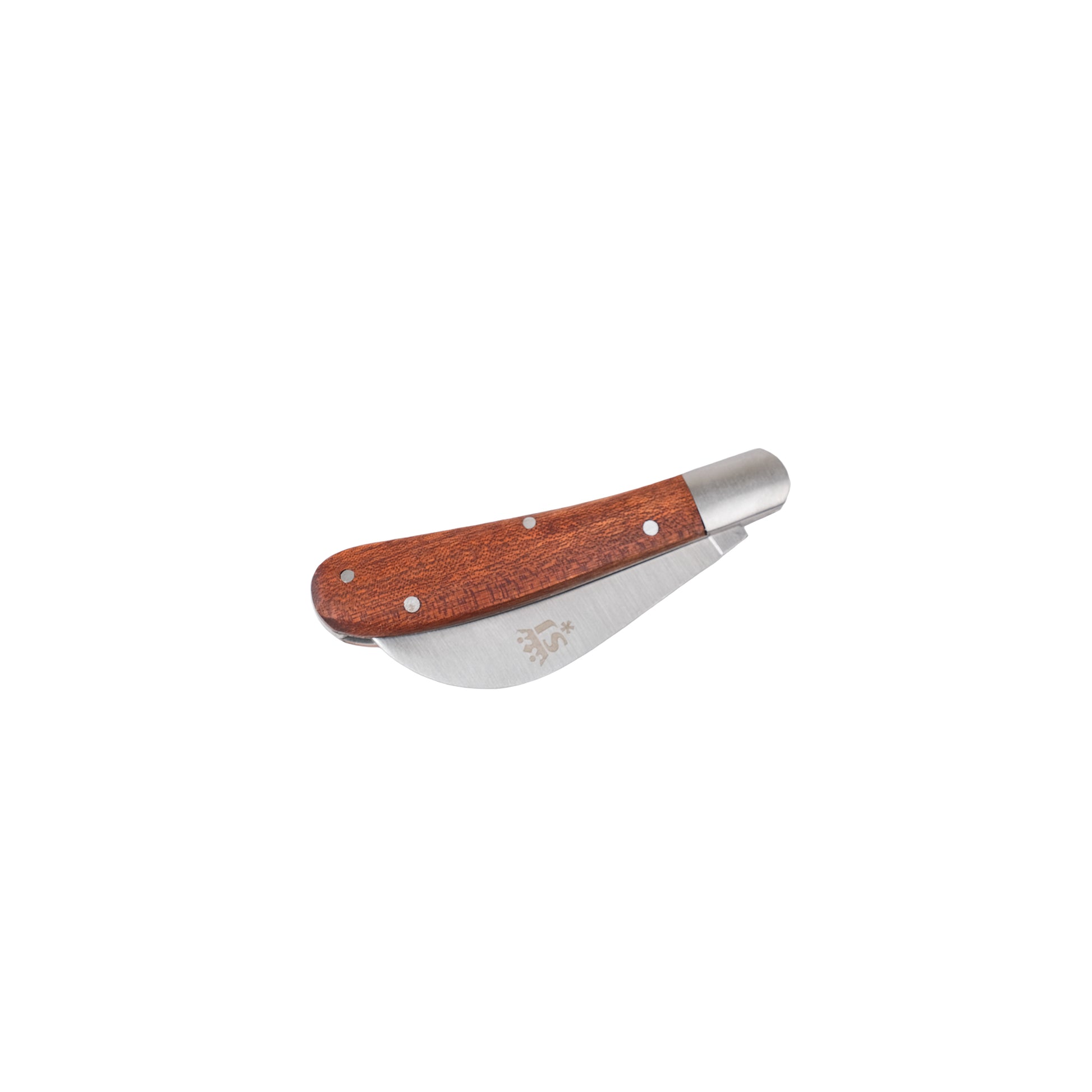 Spear & Jackson Kew Gardens Folding Garden Knife in its folded position.