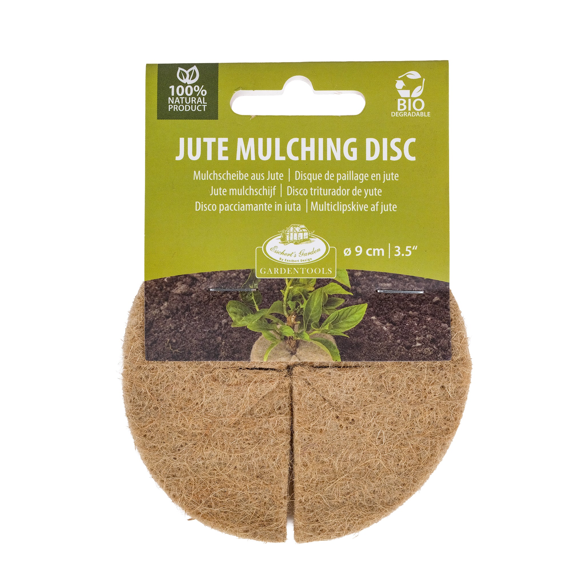 Small Jute Mulch Disc.