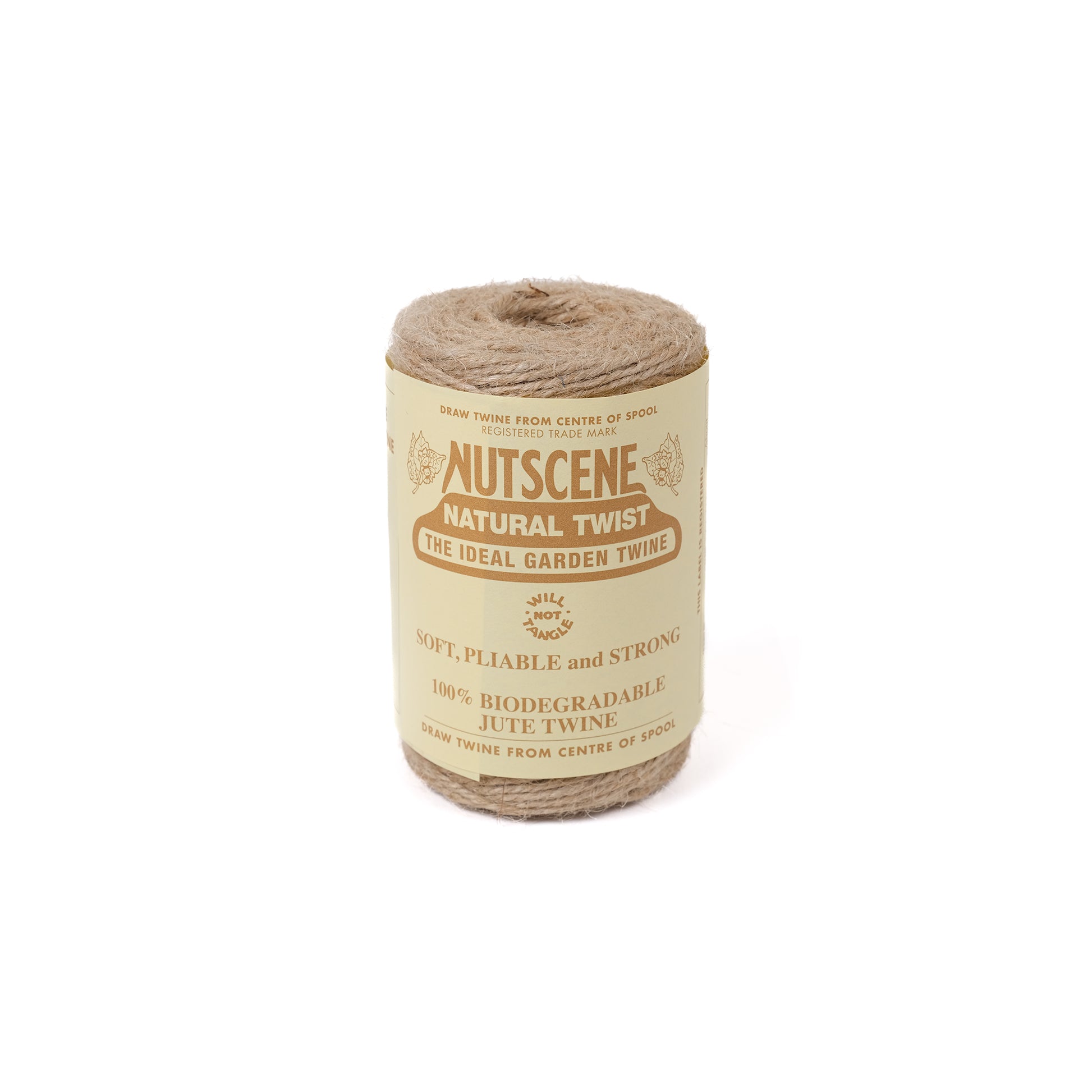 110 metre long natural jute garden twine from Nutscene.