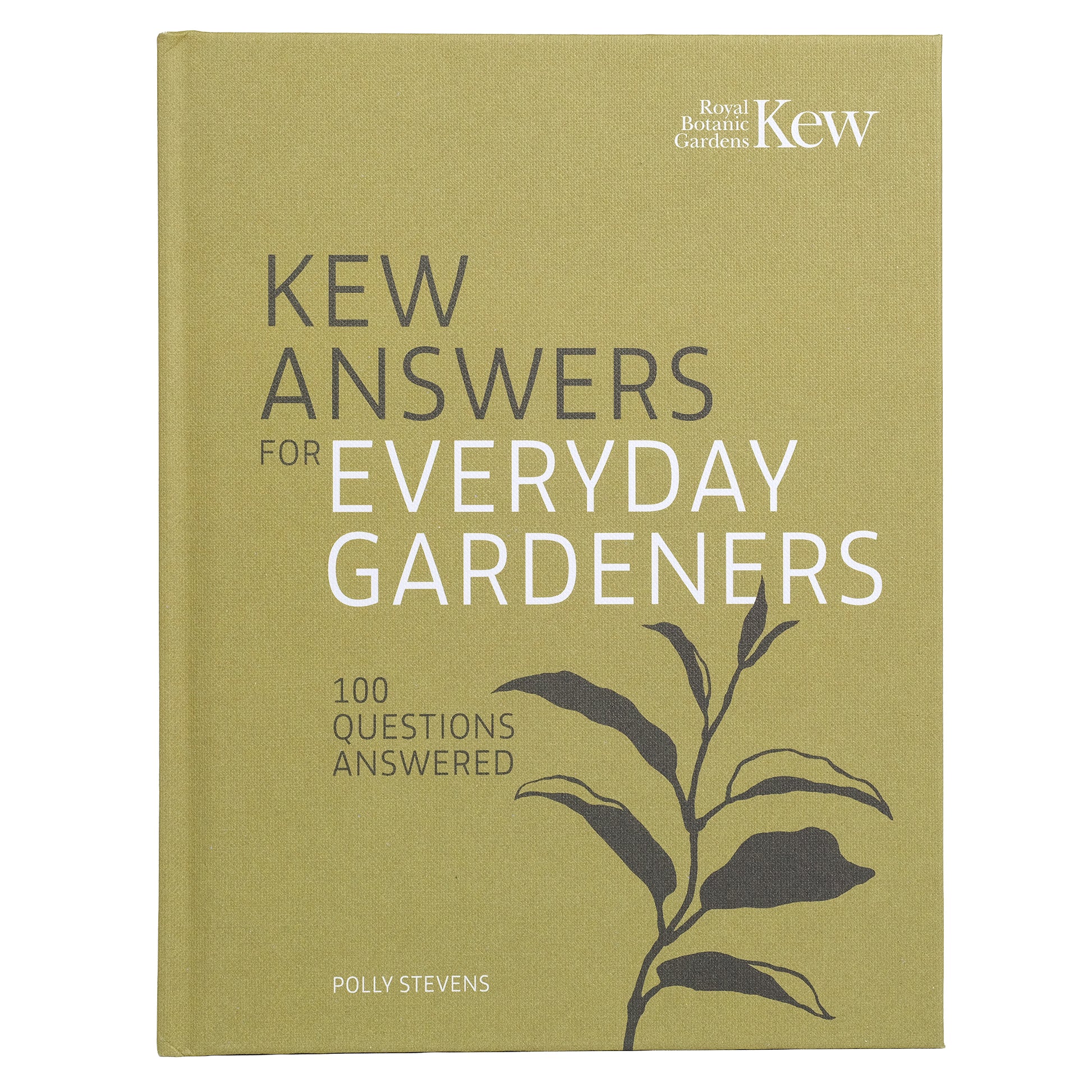 Book titled 'Kew Answers for Everyday Gardeners'.