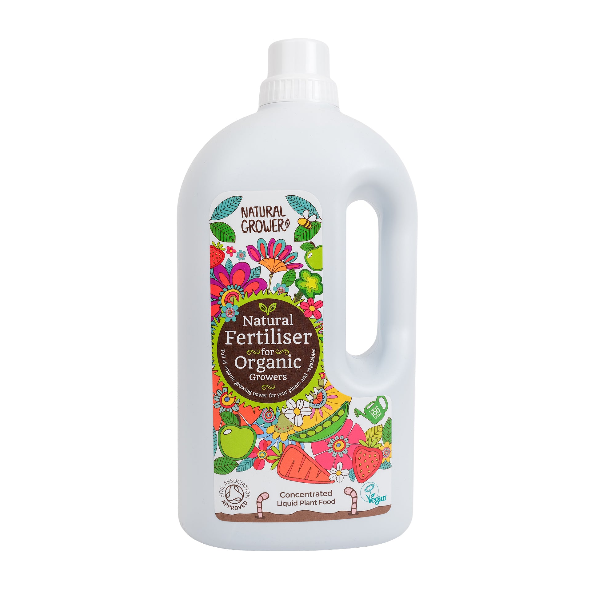 Organic Liquid Fertiliser from Natural Grower.