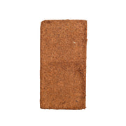 Block of brown, coir seed compost.
