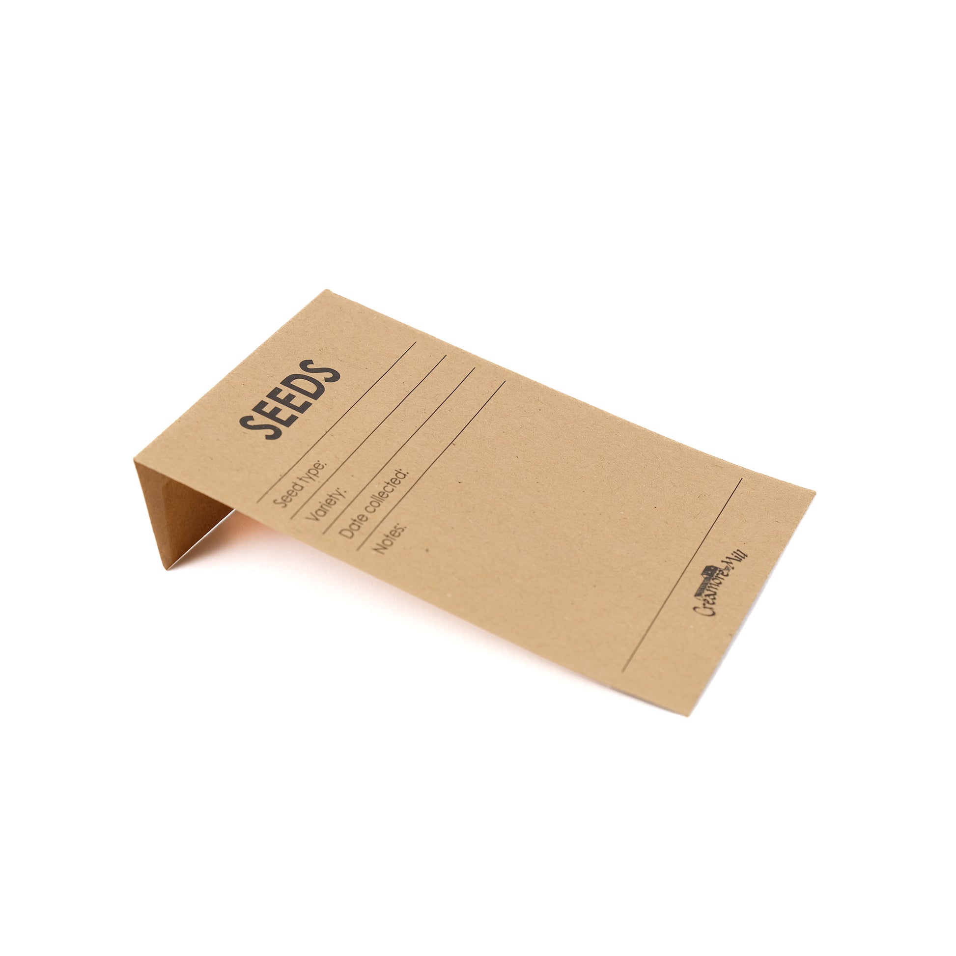 Pack of twenty paper seed envelopes for storing and organising your seeds.