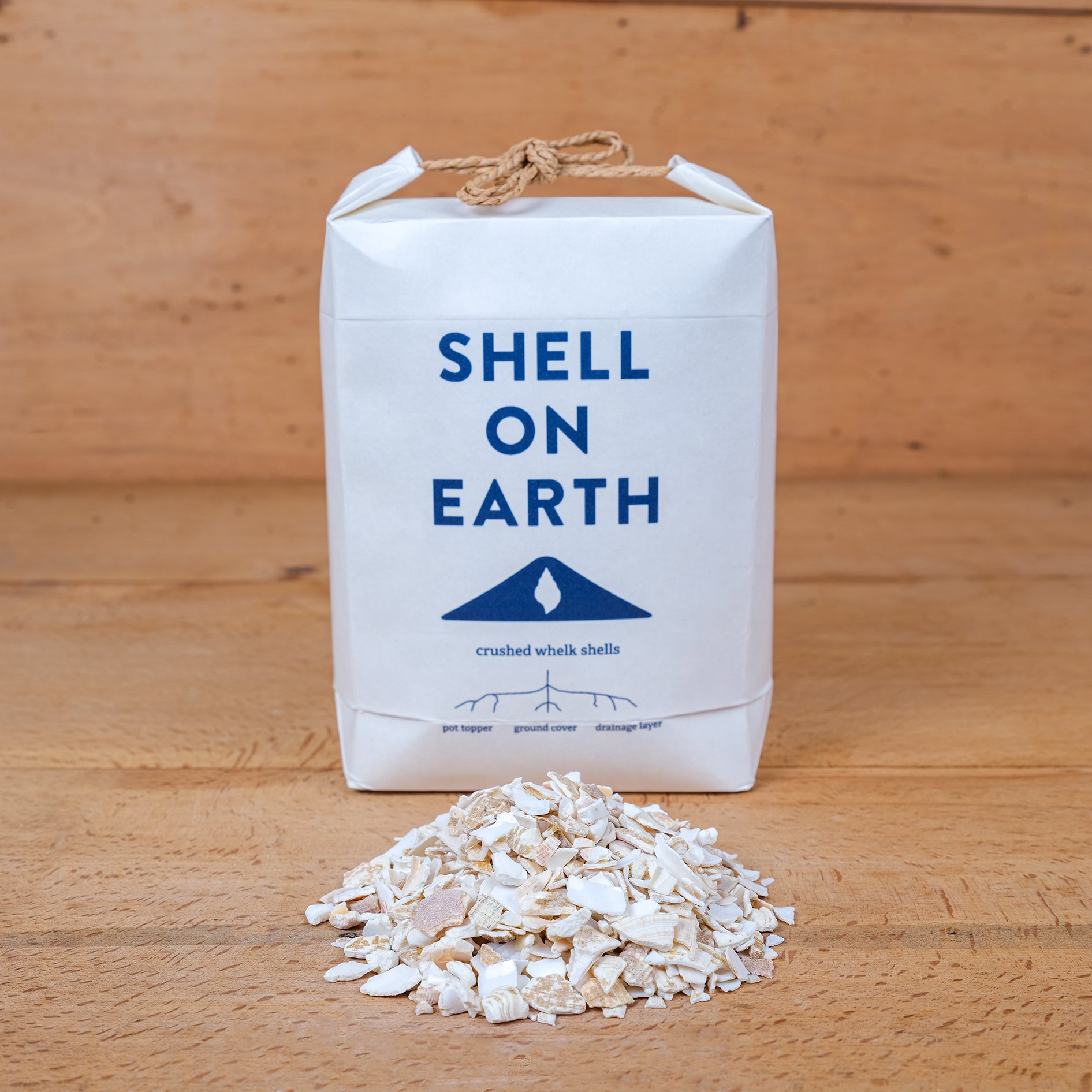 Bitcrushed Shell Shell on Earth - Crushed Shells - Mini Bag - Garden Mulch - Zero-Waste ...
