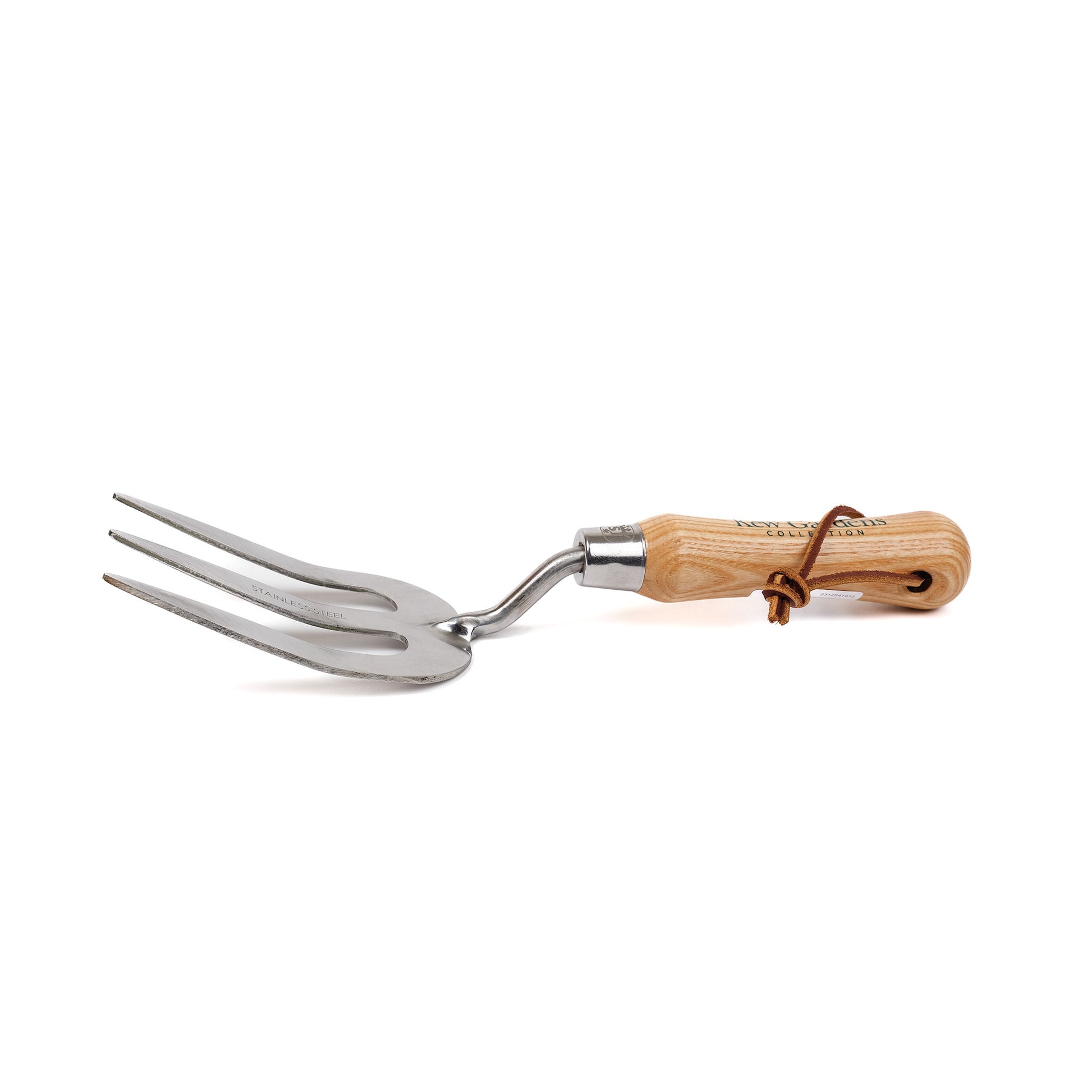 Kew Gardens hand fork by Spear and Jackson made of stainless steel and FSC certified wood.