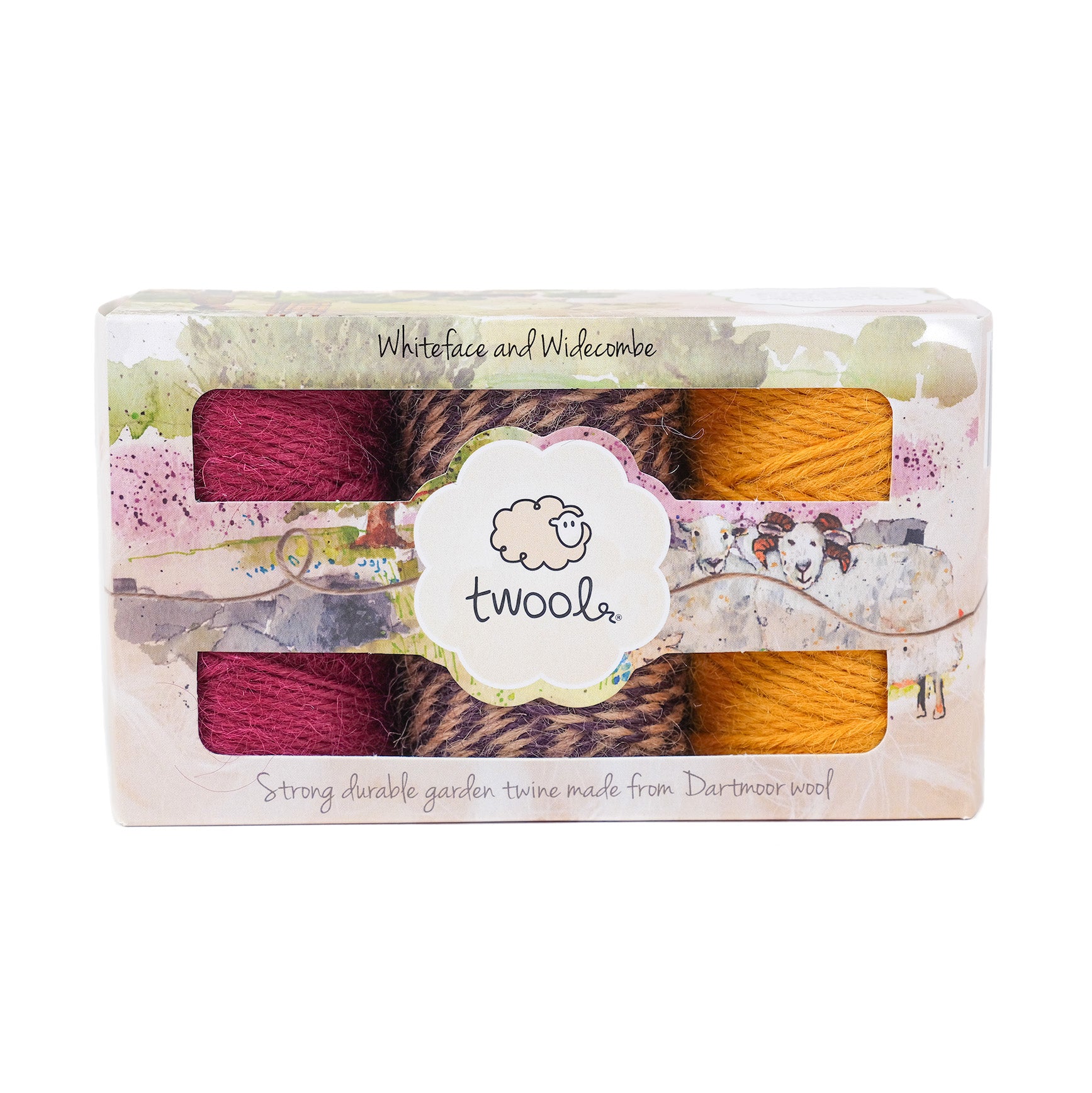 Wool Twine Gift Box (Heather)