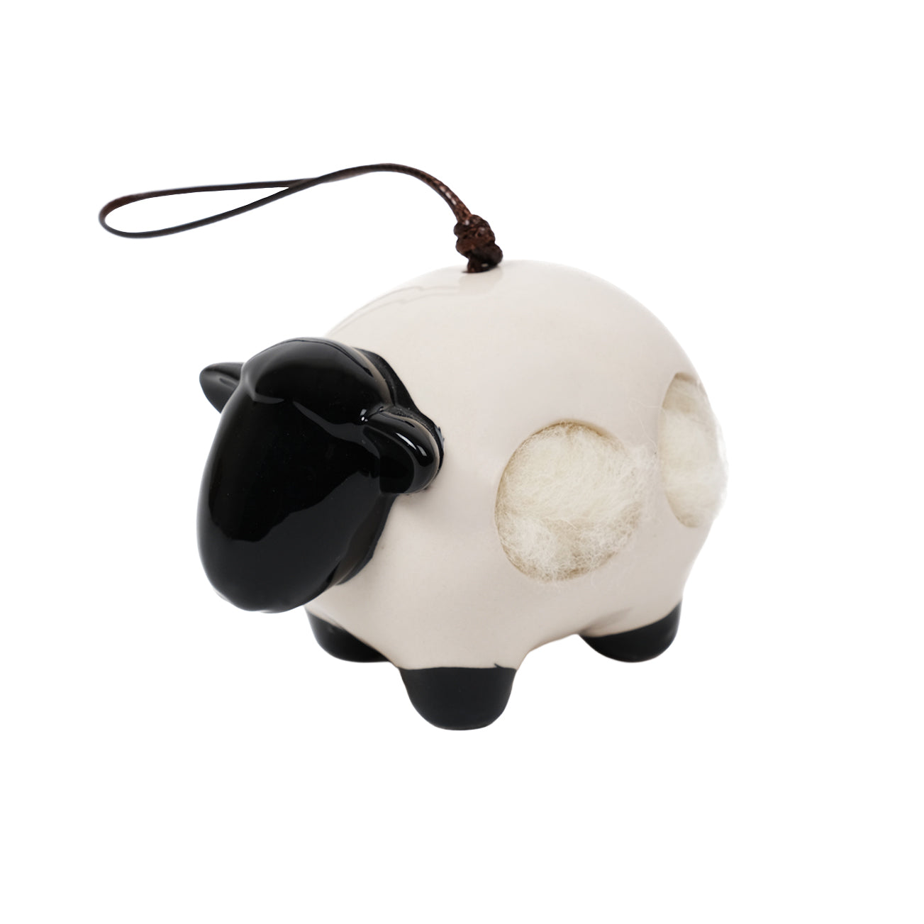 Woolie the Sheep with Nesting Wool.