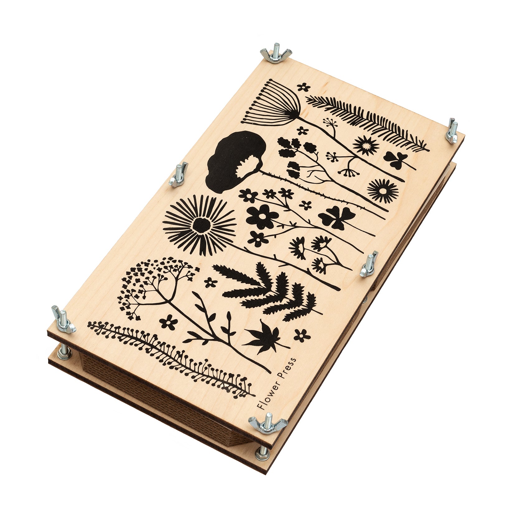 Floral Silhouette Design XL Flower Press.